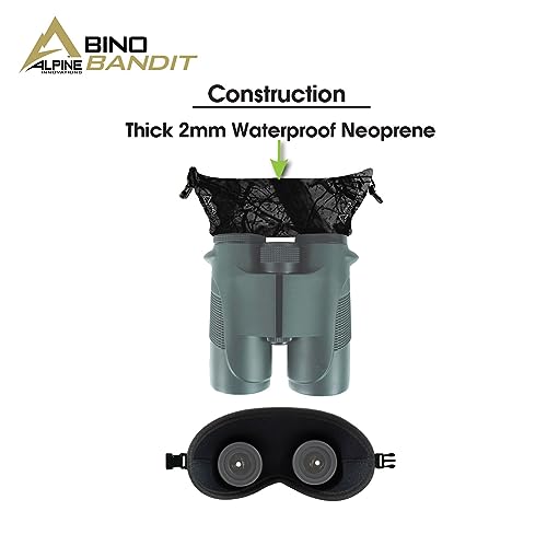 Image of Slicker Bino Bandit - Blocks Glare, Improves Visual Acuity and Reduces Eye Fatigue. FITS All Binoculars. (Stealth Bronze)