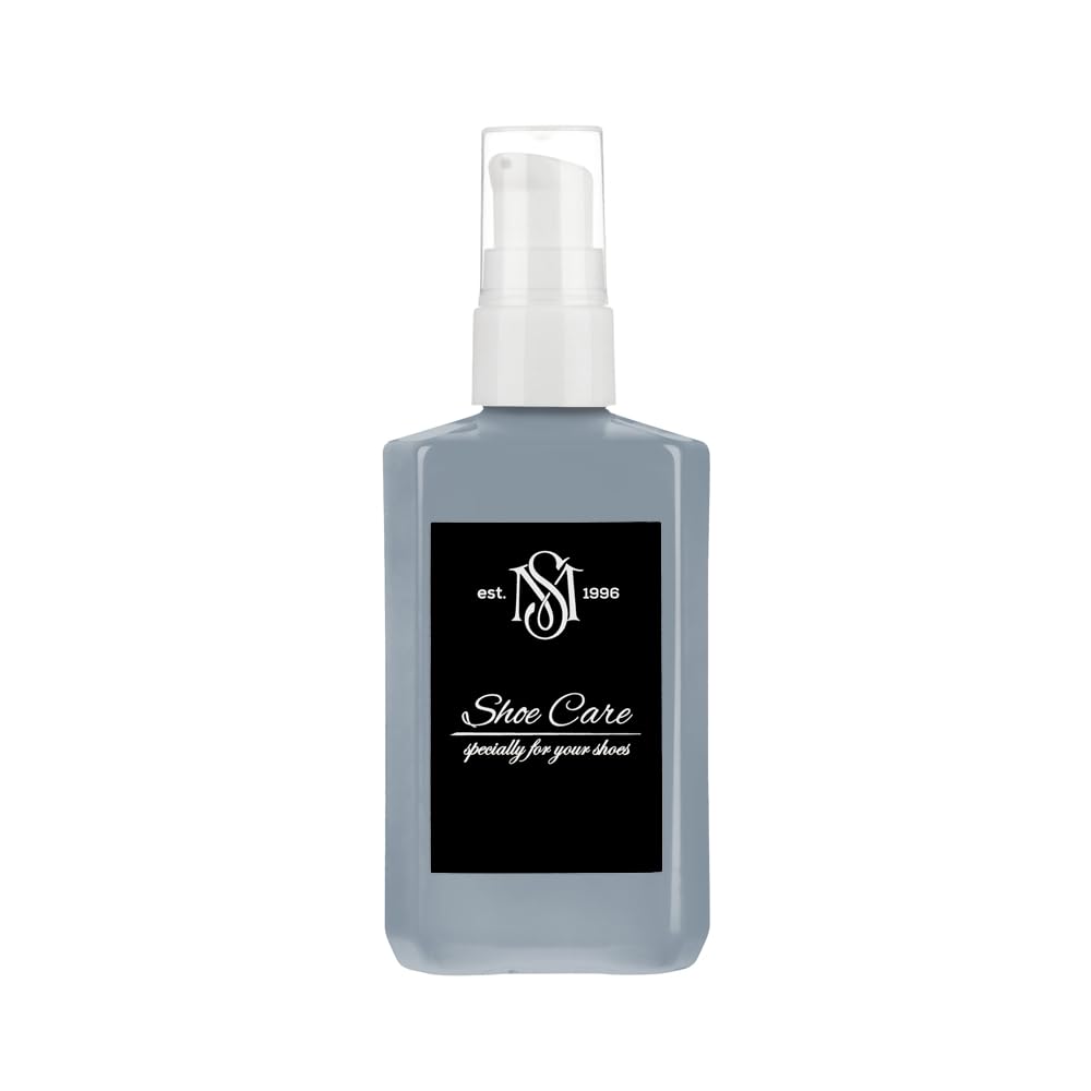 Baume pour cuir gris pervenche profond NCS S 4010-R90B : soin chaussures et maroquinerie 100ml