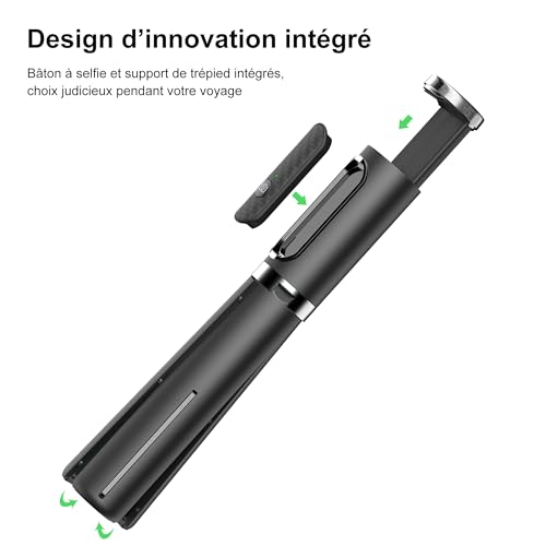 ATUMTEK Selfie Stick Trépied 3-en-1 - vue 2
