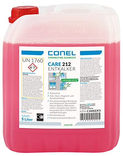 CARE 212 TW Entkalker-Konzentrat 5 Liter Kanister salzsäurefrei f.Trinkwass. ...