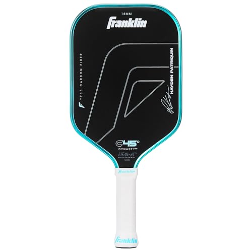 Franklin Sports PRO Pickleball Paddles - Hayden Patriquin C45 Carbon Fiber Series - Official USAP...