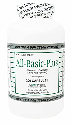 Montiff All Basic Plus Advanced Amino Acid Formula 200 Capsules