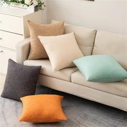 Housse de coussin carrée décorative au design moderne et épuré - 3