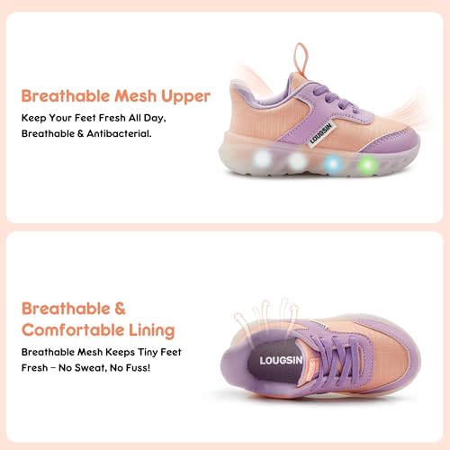 Chaussures légères pour tout-petits LOUGSIN baskets respirantes - 6