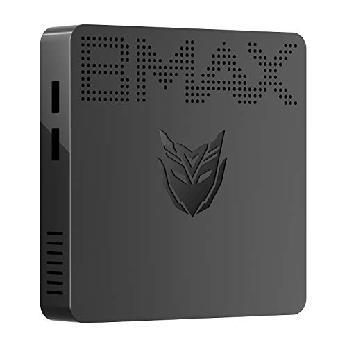 Bmax Mini PC B2 Power, Intel 5205U (Upgraded N4000) 8GB DDR4 256GB M.2 NVMe SSD,HDMI 1.4&DP 1.2,4K Dual Display Mini Desktop Computers BT5.0/USB 3.2 for Home,Office,Design 5205U 8GB+256GB