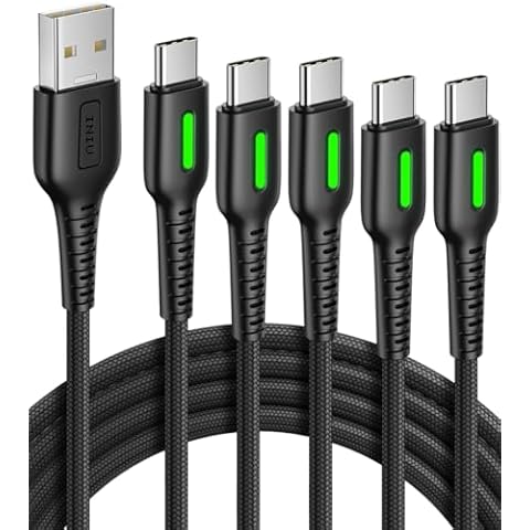 INIU USB C Charger Cable 5-Pack Cover