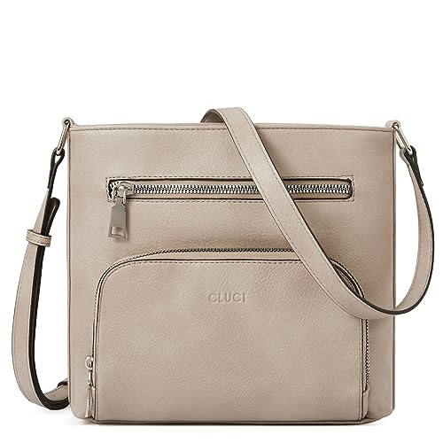 CLUCI Small Vegan Leather Crossbody Purse for Women
