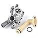 Water Pump with Pipe Replacement for Manco Talon Linhai Bighorn 260CC 300CC 400CC 4X4 4X2 ATV UTV