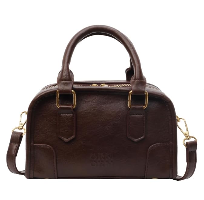 PU Leather Shoulder Bag for Women – Korean Style Square Crossbody Messenger Handbag, Chic Daily Purse