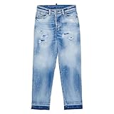 jeans dsquared2 bambino 16 anni DSQUARED2 DSQUARED2 Jeans Boss 10 in Denim Blu per Donna, Ragazzi e Bambini 16A - L