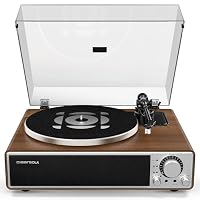 Qlearsoul ONE-Q All-in-One Record Player with Speakers, Bluetooth 5.4