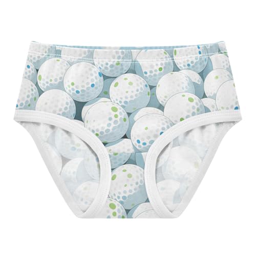 GuoChe Triangle Panties Soft Triangle Panties Briefs Underwear for Toddler Girls in Sizes 2T,3T, 4T, 5T, 6Y and 8Y