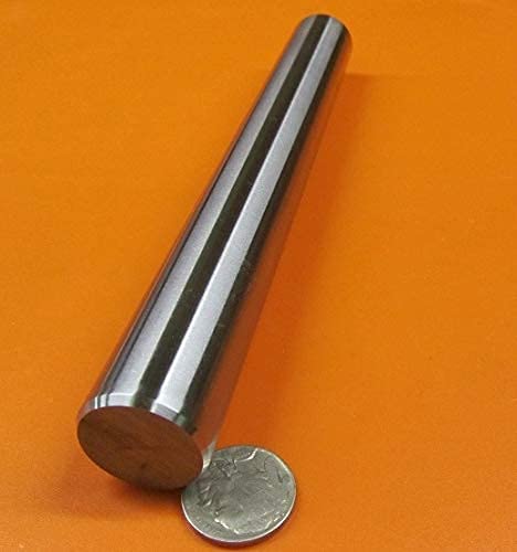 1055 Carbon Steel Hardened Shaft 25mm Diameter x 200mm Long 2 pcs