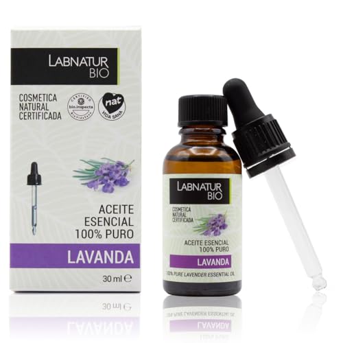 Labnatur Bio Aceite Esencial de Lavanda 100% Puro, Natural, Ecológico y Vegano – Calma y Suaviza – Ideal para Piel Sensible y Cuero Cabelludo – Fabricado en España – 30 ml - imagen 3