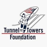 Tunnel to Towers Foundation Support First Responders 9/11 Memorial Charity Patriotic American Flag 5" Vinyl Decal Bumper Sticker
