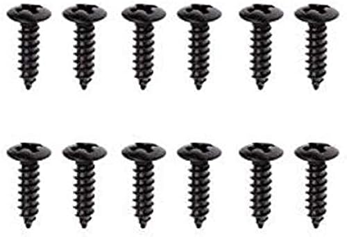 Wudi E-Gitarren-Bass Pickguard Schrauben Pick-Guards Scratch Platte Befestigungsschrauben Schwarz Packung mit 50 Wudi E-Gitarren-Bass Pickguard Schrauben Pick-Guards Scratch Platte Befestigungsschrauben Schwarz Packung mit 50