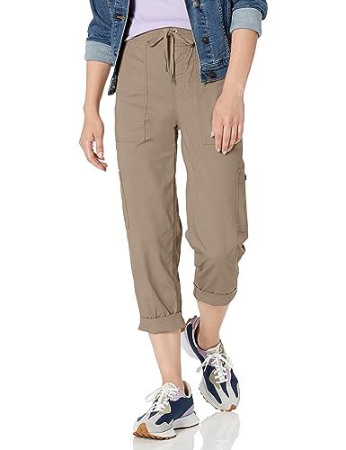 Gloria Vanderbilt Women's Pull on Drawstring Cargo Capri