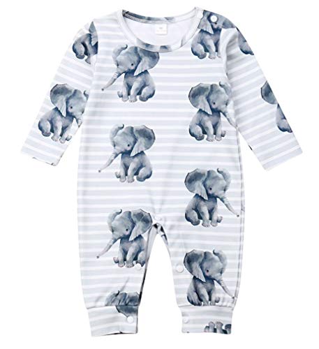 Emmababy Newborn Infant Baby Boys White Jumpsuit Girls Clothes Long Sleeve Romper Sweatsuit Animal Print 0-24M (Navy Blue, 0-6M) Emmababy Newborn Infant Baby Boys White Jumpsuit Girls Clothes Long Sleeve Romper Sweatsuit Animal Print 0-24M (Navy Blue, 0-6M)