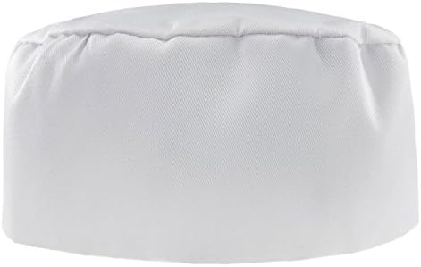 Morefaz Men Women Classic New Hot Popular Pleated Chefs Catering Hat Cook Food Prep Kitchen Restaurant Round Cap MFAZ Ltd (S/M, Black)