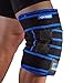 Shock Doctor Ice Recovery Compression Knee Wrap, Black, Small/Medium