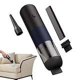 Outil Crevasses Pratique : Cet aspirateur main inclut un embout pour crevasses amovible conçu pour les endroits difficiles d'accès. Complété par un accessoire brosse pour sols, il garantit un nettoyage sur des surfaces et dans des environnements divers.
