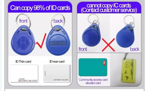 Lecteur RFID 125 kHz copieur portable cartes d'identité T5577