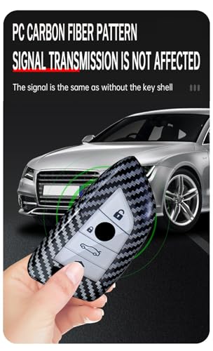 Coque de clé pour BMW style carbone accessoire idéal pour préserver votre télécommande au quotidien - 3