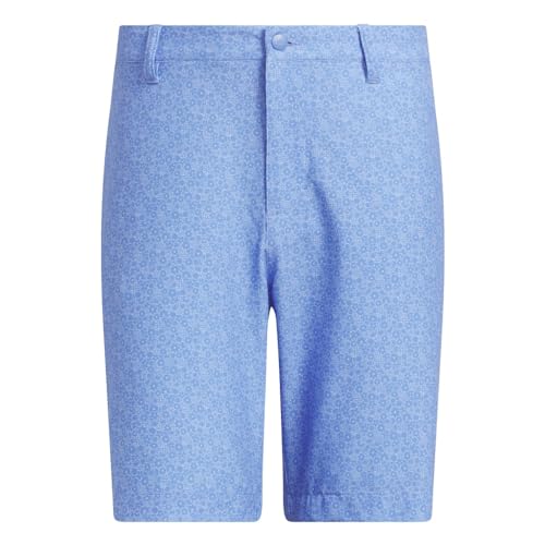 adidas Bermuda de golfe masculina Ultimate365 estampada de 22,8 cm