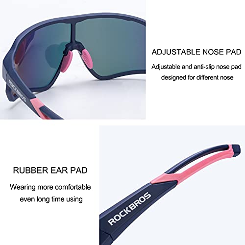 Image of ROCKBROS Polarized Sunglasses UV Protection for Women Men Cycling Sunglasses