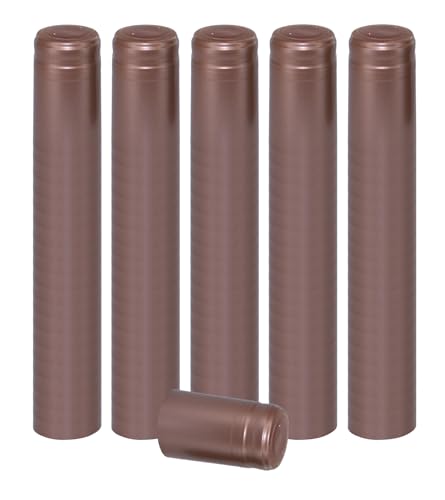 Home Brew Ohio Dusty Rose PVC Shrink Capsules 100 count
