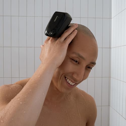 MANSCAPED® The Dome Shaver™ PRO Head Shaver for Bald Men – Five Rotary Blade Design with SkinSafe® & FlexAdjust Technology, Waterproof, USB-C & Wireless Charging Compatible with Travel Lock - Thumbnail 7