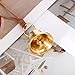 Hanging Brass Bell for Home Door Knob, Golden Hanging Bell with Lanyard, Decorative Bells for Home, Door Decoration, Patio Pendant