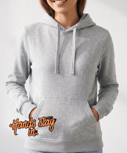 Image of Scott International Women's Cotton Blend Hoodie | Long Sleeve Sweatshirt | Stylish Winter Wear | Hooded Winter Top | Casual Outdoor, Travel, Gym & Everyday Wear | Pullover for Women