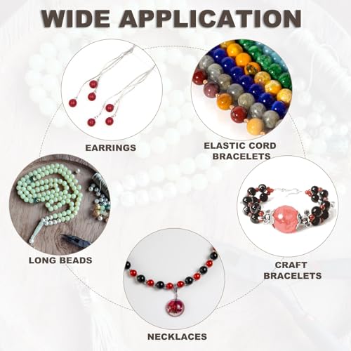 Perles de pierre naturelle saphir oeil de chat pour création bijoux - 7
