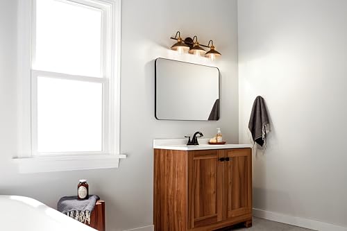 Image of Kichler Lighting Clyde 26.25 inch 3 Light Vanity Light in Olde Bronze