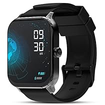 beatXP Marv Smart Watch 1.85″ Large HD Display, Bluetooth Calling with EzyPair Technology(Black)