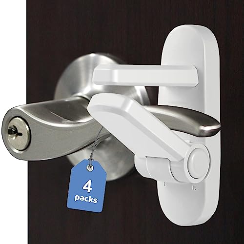 Childproof Door Lever Lock 4 Pack