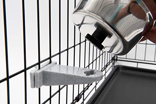 Lixit Quick Lock Cage Bowls For Small Animals And Birds. (20Oz, Stainless) #TOP5