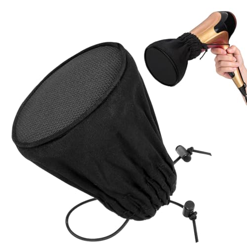 1 pcs Chaussette diffuseur seche cheveux universel, diffuseur cheveux bouclés, fixation pliable portable, s'adapte à la plupart des sèche-cheveux standard, bonnet de protection thermique diffuseur