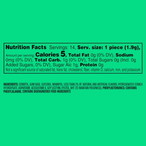 Image of ORBIT Sweet Mint Gum Sugar Free Chewing Gum, 30 Ct Mega Packs (Pack of 6)