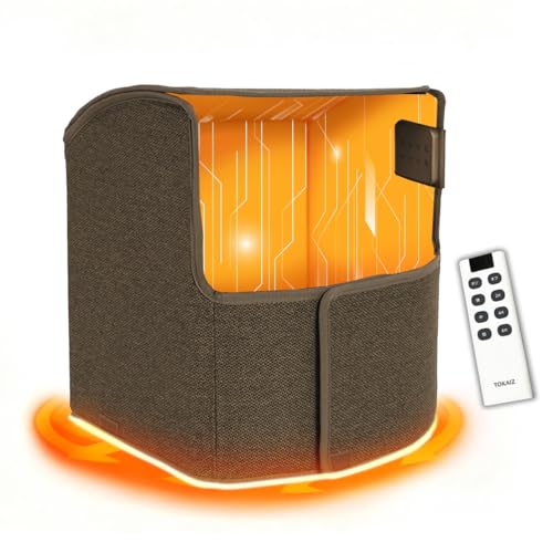 TOKAIZ パネルヒーター 足元 デスク 日本初7面発熱パネル 無線リモコン付き...