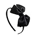 Produktbild Qinlee Haarreifen mit Schönen Grosgrain Hairbow Haarschleife Haarband Haar-Reif mit Schleife Stirnband Haarschmuck für Kinder Mädchen-schwarz