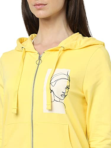 Image of VERO MODA Women's Cotton Round Neck Sweatshirt
