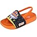 Sandali Estive Ragazzi Pantofole da Piscina Banda Elastica Antiscivolo Bambini Ciabatte da Spiaggia ada Interno E da Esterno Astronave Arancione 30 EU