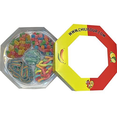 Chili Sour Assorted Super Gummy Mix Tray (24 Oz) #TOP15