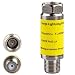 Coaxial Surge Protector for Cable TV,Surge Lightning Protector for Coaxial TV Antenna and Satellite in-Line 75 ohm 5-2400MHz