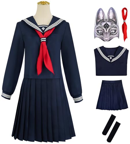 Déguisement Hinako cosplay game pour soirée Halloween costume de carnaval avec masque
