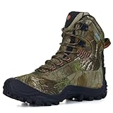 Manfen Men's Thermator Mid-Rise Waterproof Hiking Boots Trekking Outdoor Boots Camouflage, 9