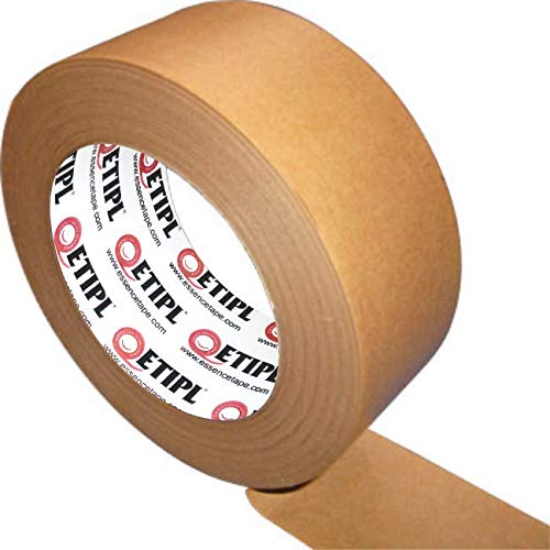 Image of ETIPL Eco-Friendly Self Adhesive Brown Paper Tape (6 roll, 48mmX50mtr)