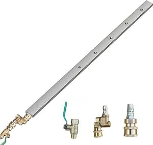 Radiator Cleaning Wand 55cm | Dual Air & Water Spray Lance For Pressure Washer – 150 PSI Attachment